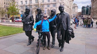 The Beatles at Liverpool Waterfront