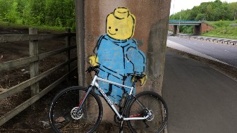 Legoman Graffiti