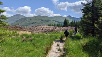 Descending to Crianlarich